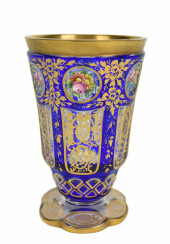 BOHEMIAN 19TH CENTURY ENAMEL P