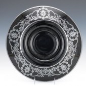 BOHEMIAN ANTIQUE CRYSTAL NOIR
