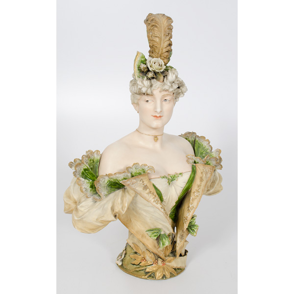 Bohemian Art Nouveau Bust