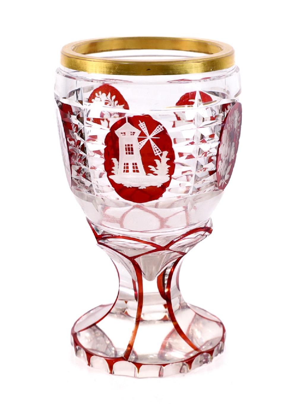 BOHEMIAN CUT & ENGRAVED RUBY