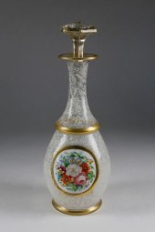 BOHEMIAN ENAMELED CASED AND CL