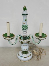BOHEMIAN FLORAL DECORATED OVER