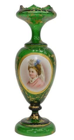BOHEMIAN MOSER (ATTRIB) GREEN &