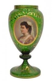 BOHEMIAN MOSER (ATTRIB) GREEN