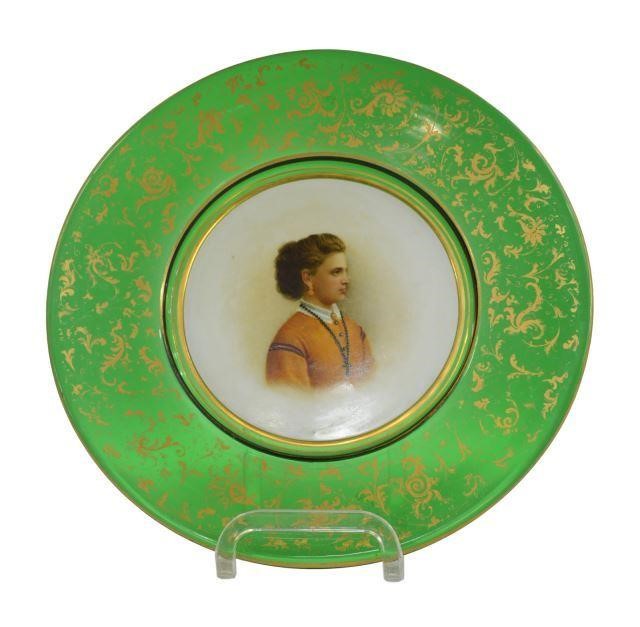 BOHEMIAN MOSER (ATTRIB) GREEN