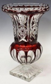 BOHEMIAN RUBY CUT TO CLEAR CRY