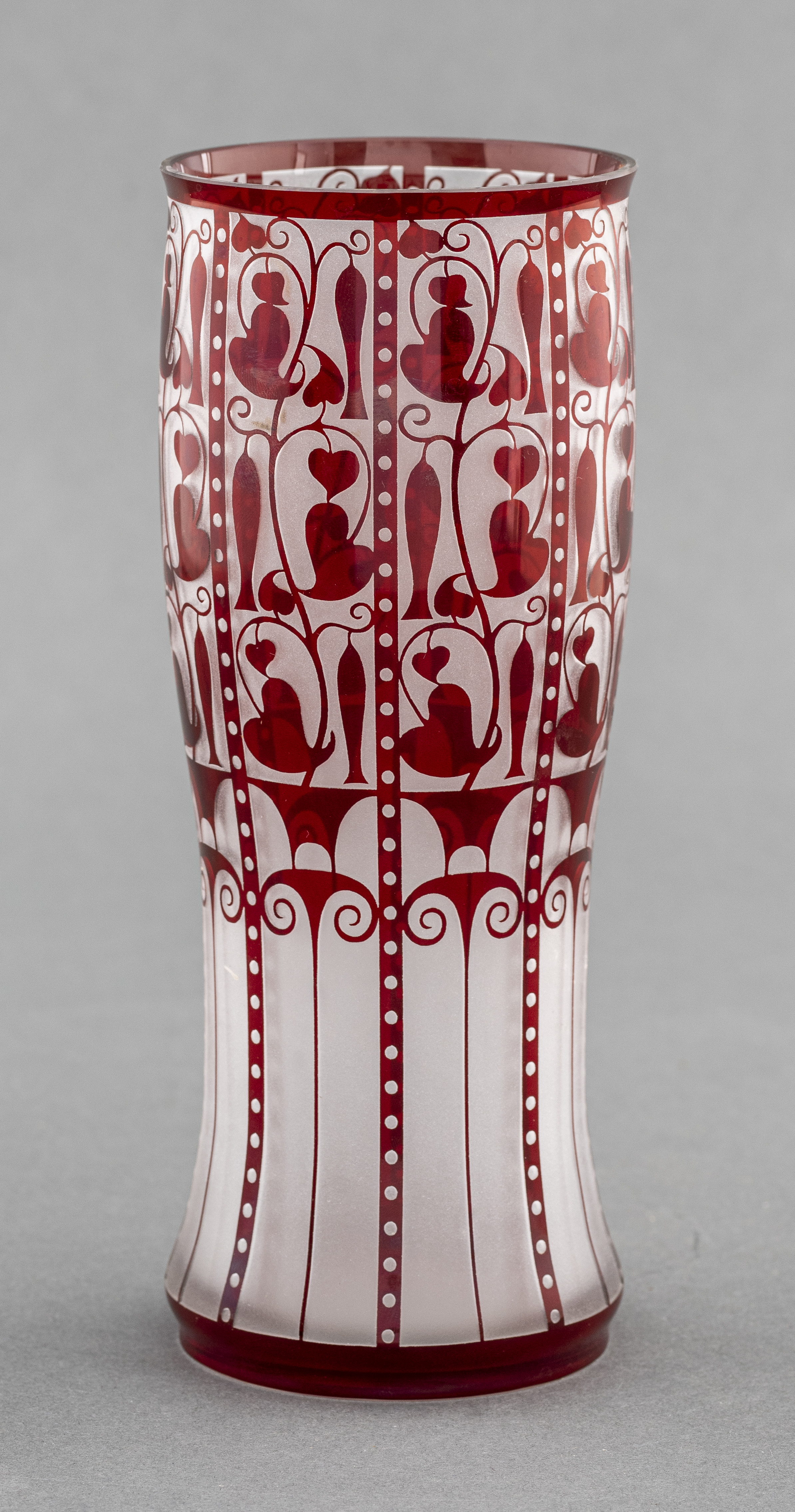 BOHEMIAN VOTOCEK CZECH CRYSTAL VASE