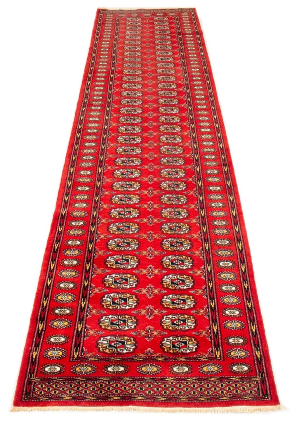 BOHKARA RUNNER RUG, 10' H X 2' 8" W