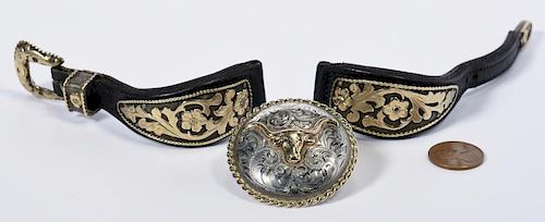 BOHLIN GOLD FILIGREE WATCH BAND,