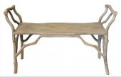 BOIS GARDEN BENCH, HEIGHT 25 I