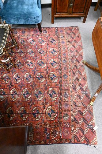 BOKARA ORIENTAL CARPET, 7' 9" X 10'
