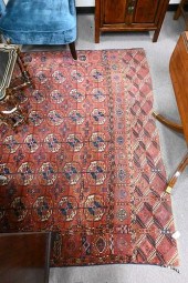 BOKARA ORIENTAL CARPET, 7' 9"
