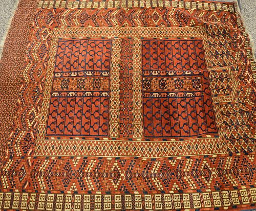 BOKARA ORIENTAL THROW RUG 4' 7" X
