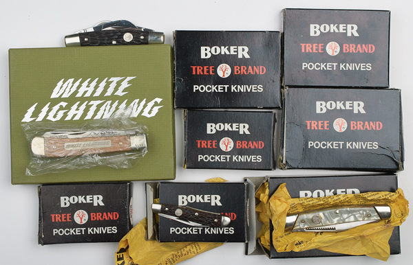 Boker Tree Brand Knives Lot of