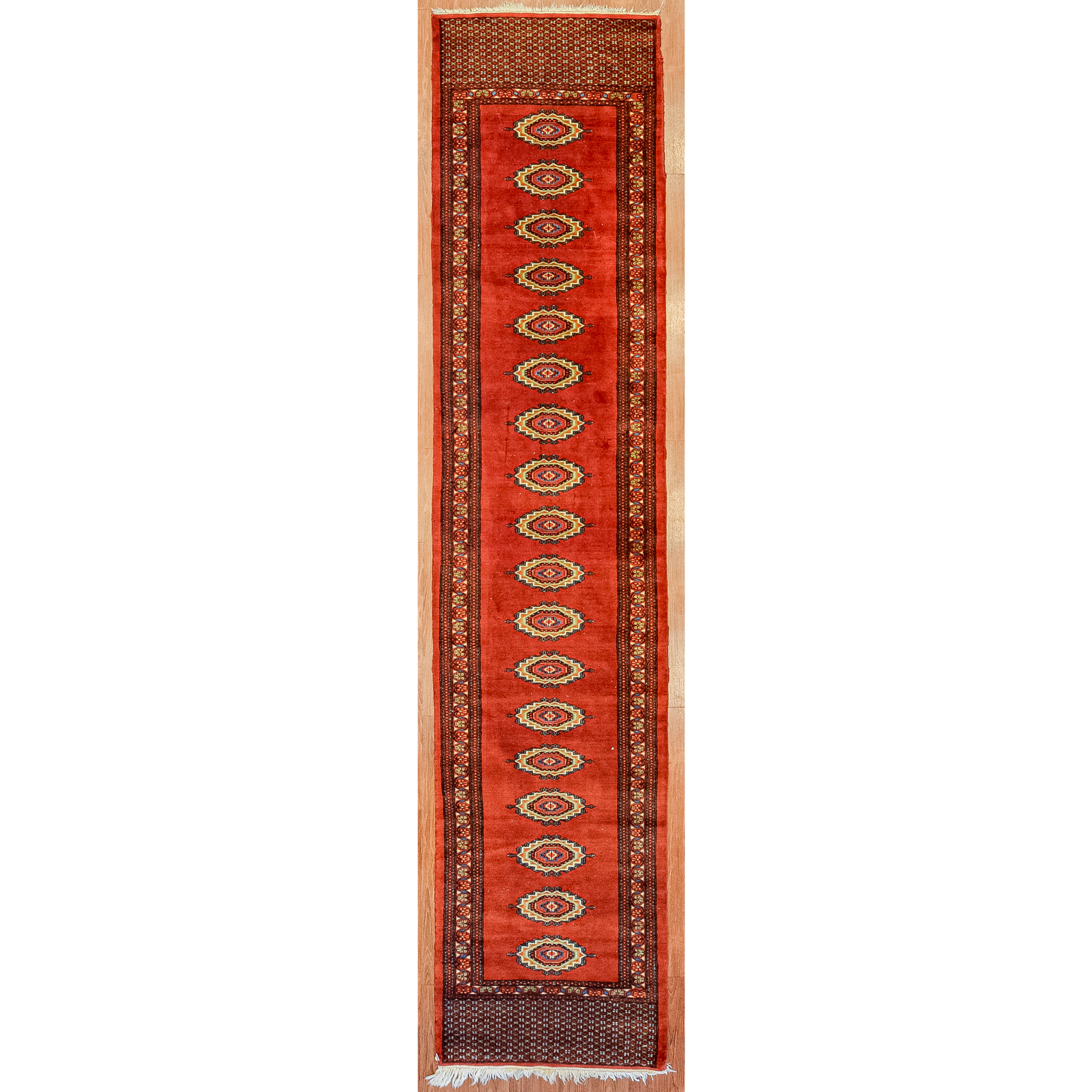 BOKHARA DESIGN RUNNER, INDIA, 2.7