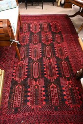 BOKHARA ORIENTAL CARPET, 6'7"