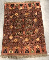BOKHARA PERSIAN RUG, 4' 2" X 3