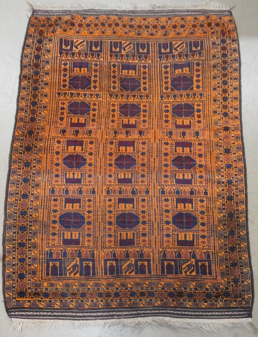 BOKHARA RUG, 6 FT 5 IN X 4