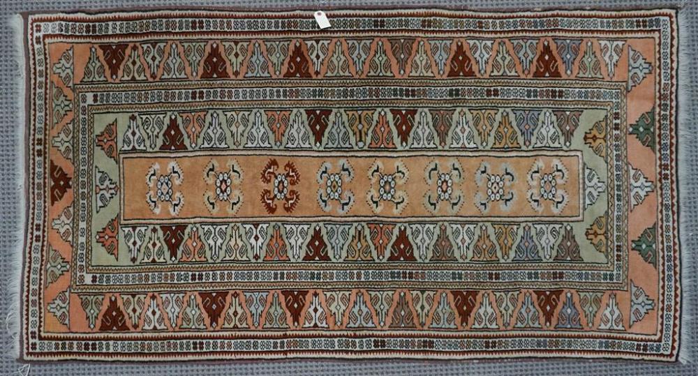 BOKHARA RUG, 6 FT 9 IN X 3 FT 11