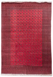 BOKHARA RUG: 6'8" X 9'9" SECON