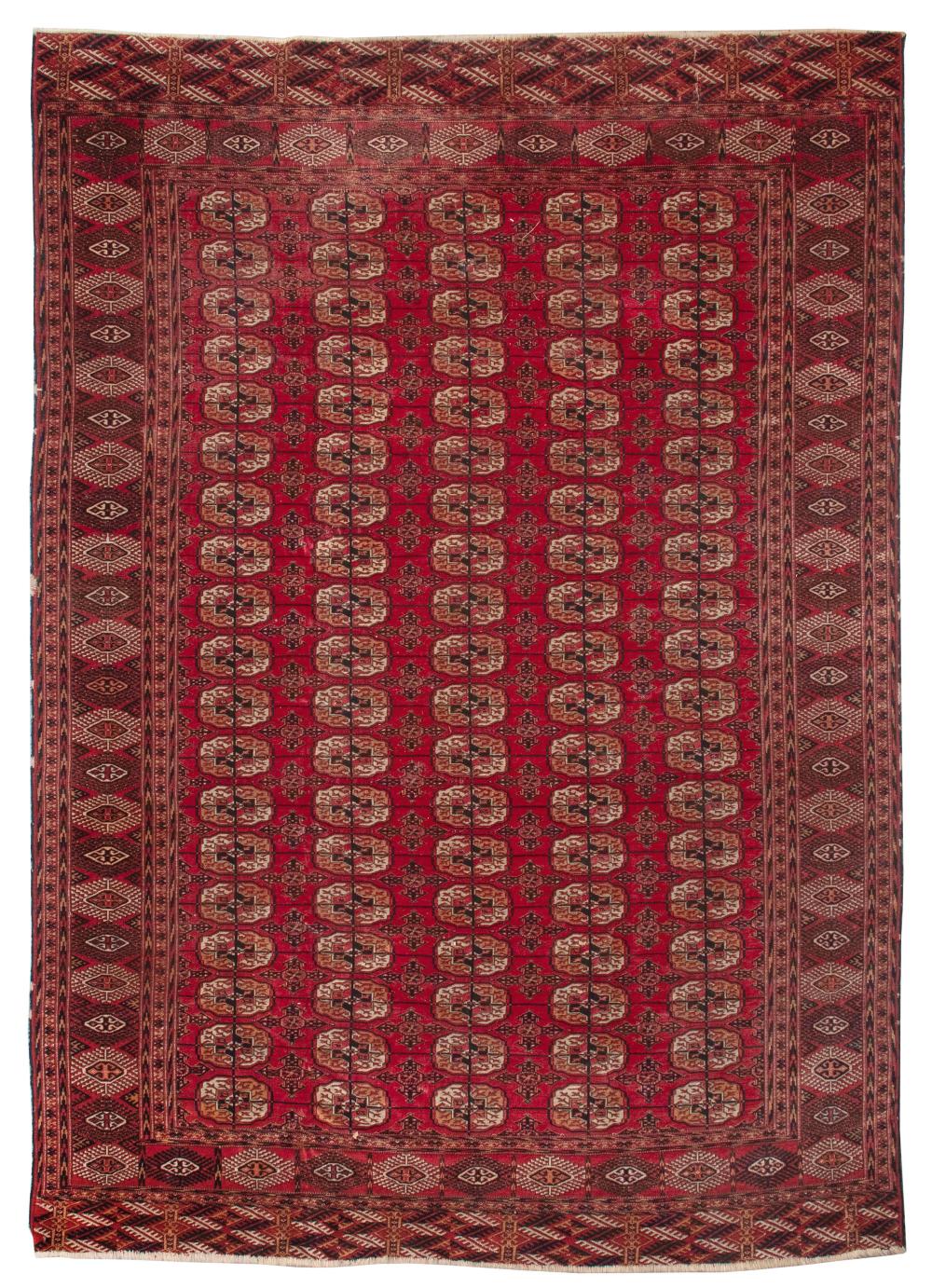 BOKHARA RUG: 6'9" X 10'0" SECOND