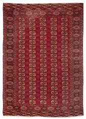 BOKHARA RUG: 6'9" X 10'0" SECO