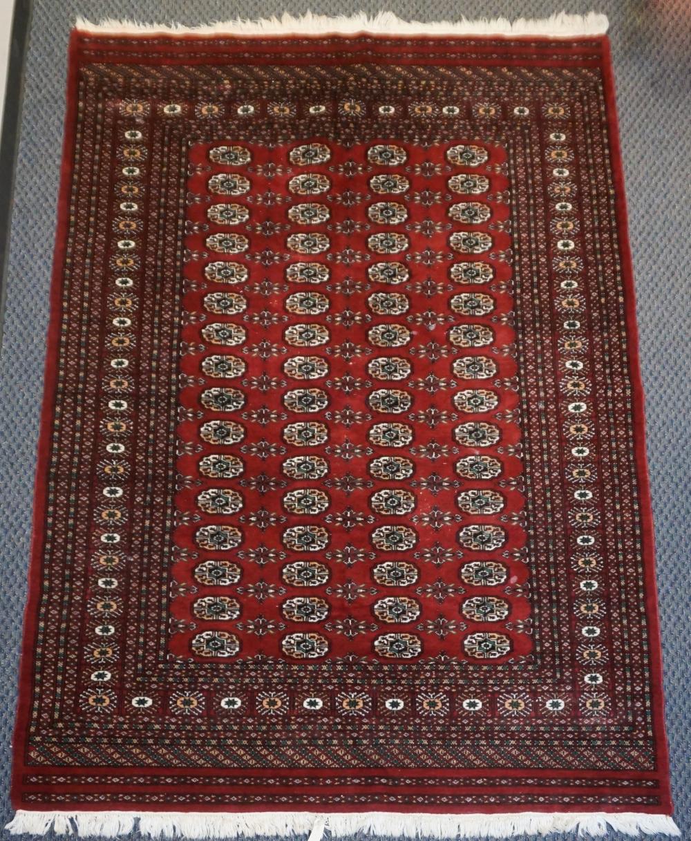 BOKHARA RUG, 8 FT 9 IN X 6 FT 7
