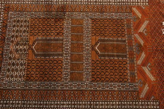 BOKHARA RUG. - App. 3 ft. x 5 ft.