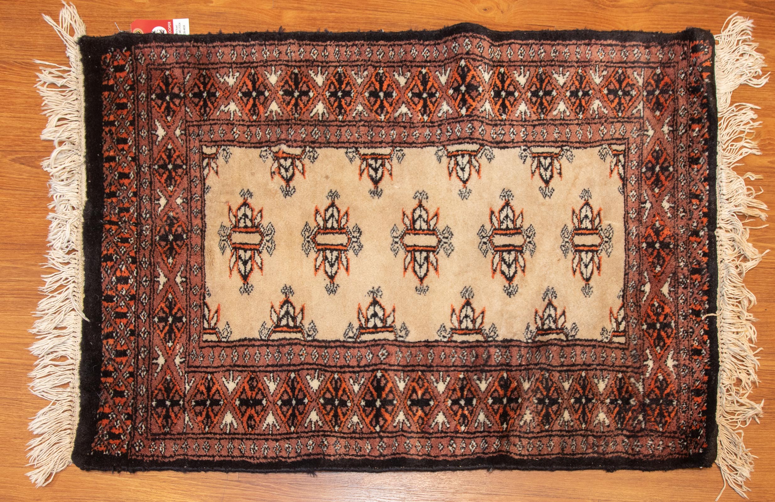 BOKHARA RUG, PERSIA, X 2.2 X 2.11