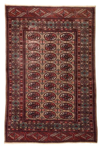 BOKHARA RUGTurkish, tan field