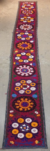 BOKHARA SILK AND COTTON EMBROI