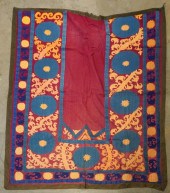 BOKHARA SILK AND COTTON EMBROI