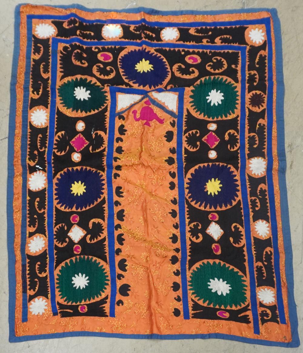 BOKHARA SILK AND COTTON EMBROIDERED