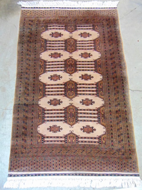 BOKHARA STYLE CARPET, BEIGE BROWN