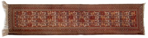 BOKHARA WOOL RUNNER RUG, 10&#039; X