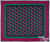 BOLD AMISH TUMBLING BLOCKS PAT
