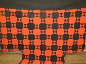 BOLD ORANGE & BLACK PIECEWORK
