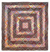 Bold Pennsylvania pieced log c