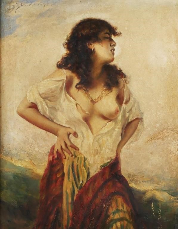 BOLESLAW VON SZANKOWSKI, O/C NUDE