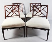 BOLIER & CO. SET OF FOUR CHINE