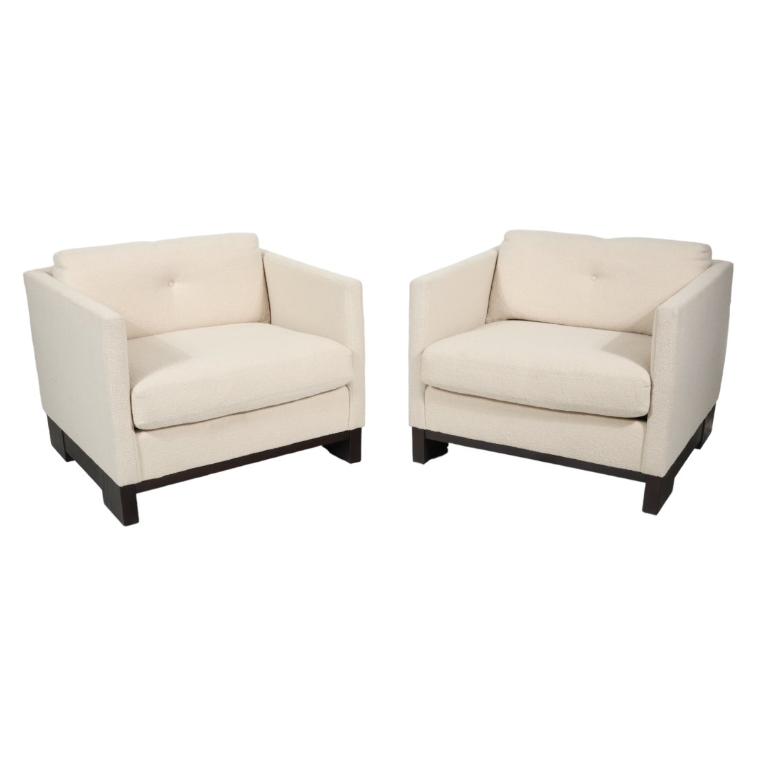 BOLIER & CO WHITE UPHOLSTERED