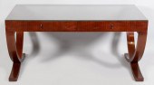 BOLIER MAHOGANY DESK 28 X 60 X