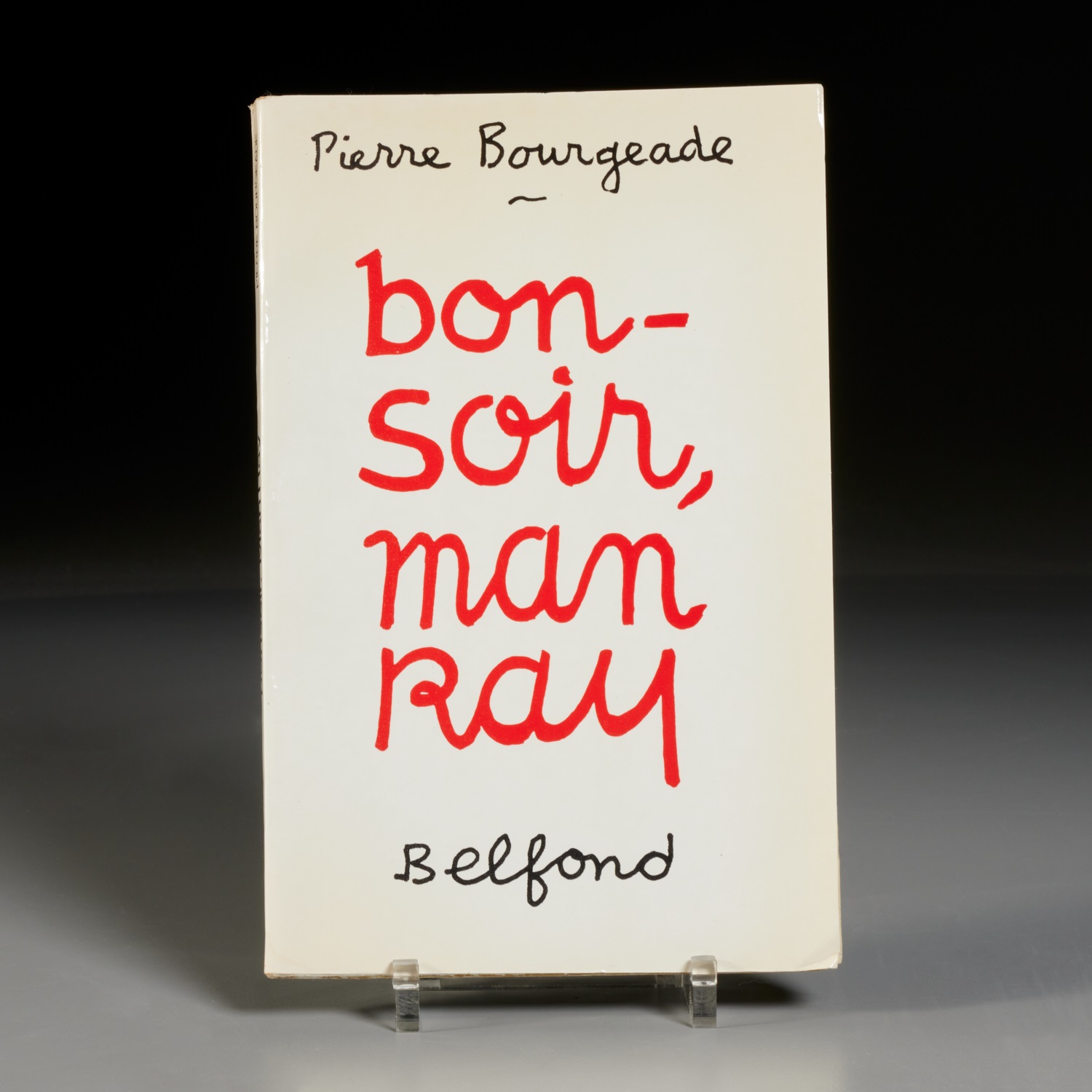 BON SOIR, MAN RAY, SIGNED EROTIC