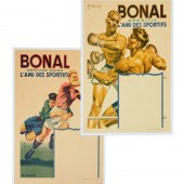BONAL APERITIF, PAIR VINTAGE L