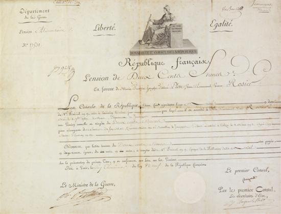 *BONAPARTE NAPOLEON Partially