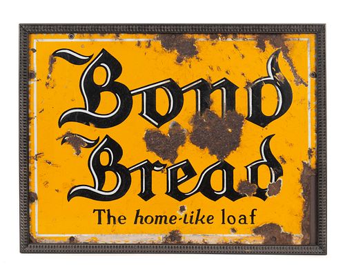 BOND BREAD SIGNBond Bread Sign