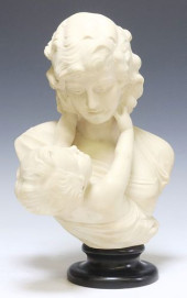 BONDED MARBLE SCULPTURE MOTHER