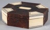 BONE AND TORTOISESHELL VENEER