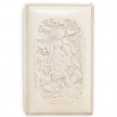 BONE ETCHED NOTEPAD & PENDESCR