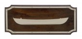 * BONE HALF HULL MODEL OF A WH